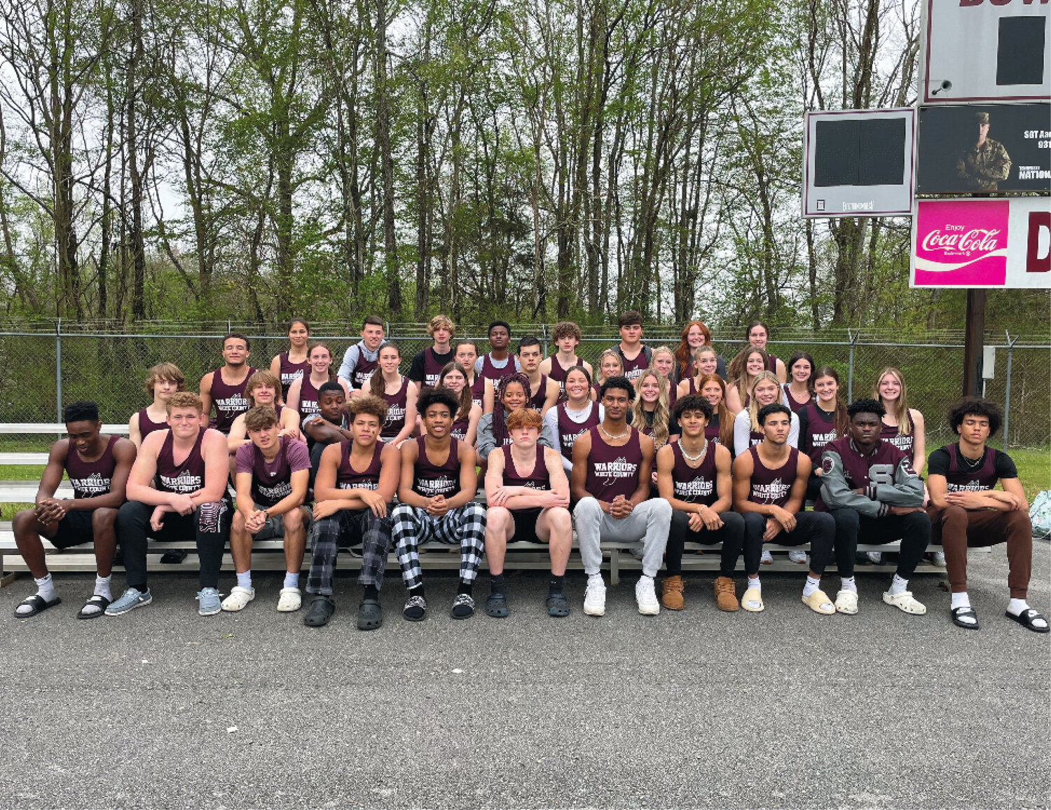 White County High School track teams 2023